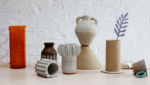 Michelle Varian ceramic vessels