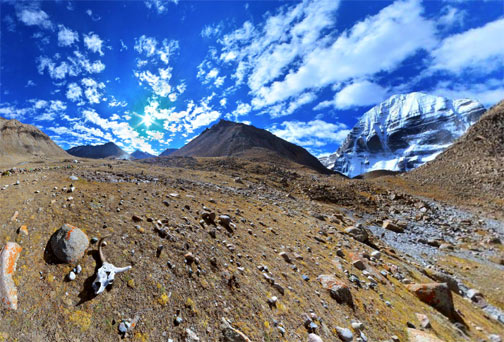 Mount Kailash panorama
