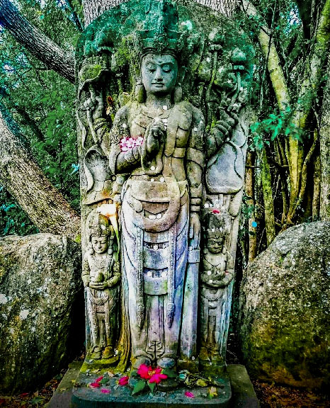 Avalokitesvara Statue-at-Crystal-Castle-&-Shambhala-Gardens