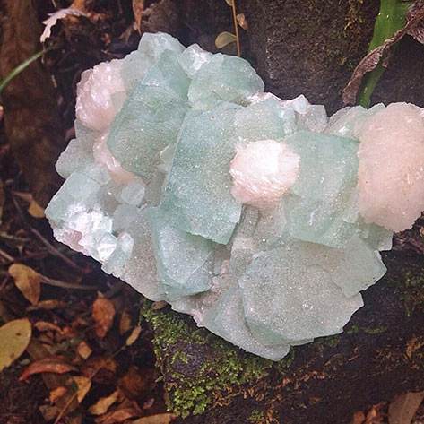 Green Apophyllite---Earth's Magic crystal
