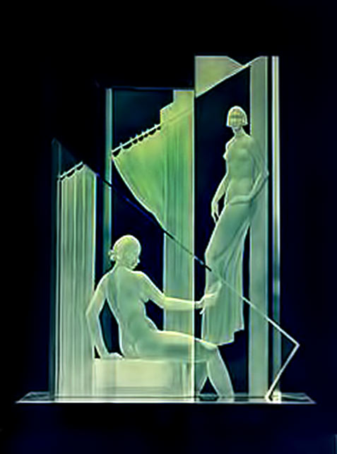 Demetre-Chiparus---Art-Déco---Sculpture-'Danseuse-de-Footsteps'---1925