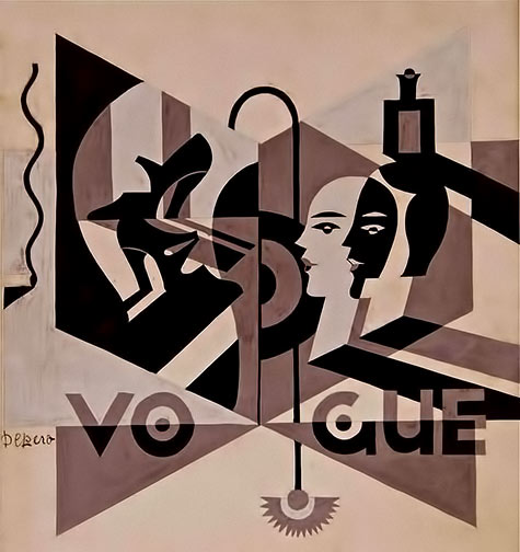 Fortunato Depero, Futurist 'Vogue',-1929-ca.