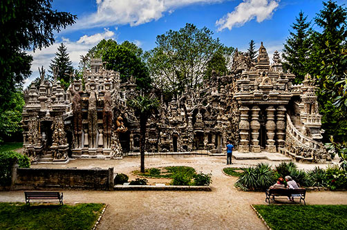 Postman Ferdinand Cheval created the Ideal Palace