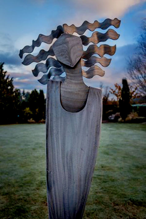 Outdoor sculpture RHS-garden-Rosemoor