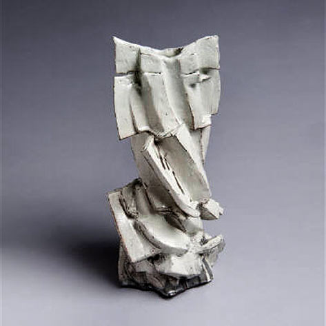 Tall Sculptural Form, Kohiki--14ins--Shozo