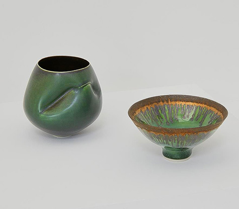Sara Flynn and Lucie Rie ceramics