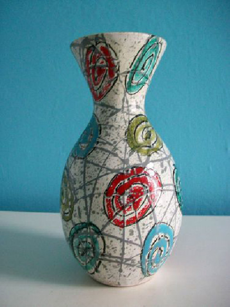 Fratelli Fanciullacci-'Spiral'-Italian-Ceramic-1950s-60s-Vase