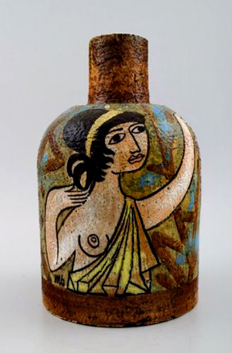 Mari Simmulson for Upsala Ekeby-ceramic vase