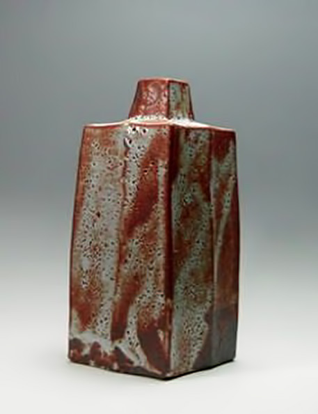 Ken Matsuzaki, Beni Shino Houhen (vase),