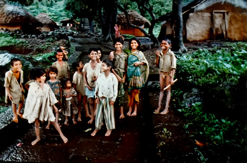 Brahmagiri-Village children