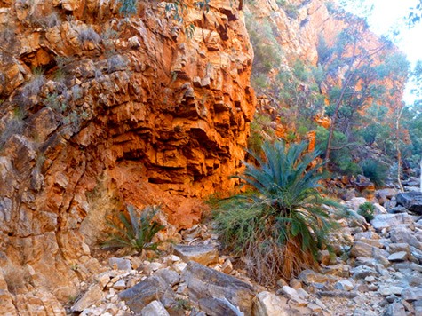 Ochre Pits in the West MacDonnell Ranges