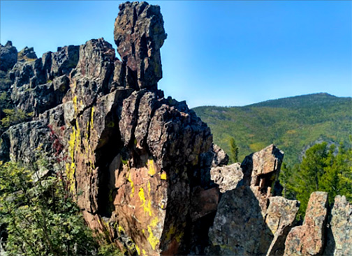 Sacred Mount Alkhanai,, Siberia