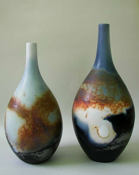 Jenson Ceramics Saggar fired personal work
