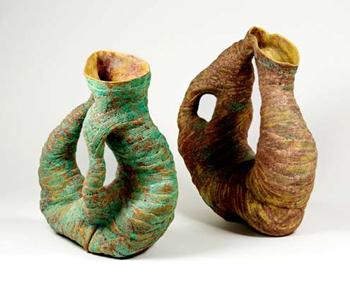 Mette Maya-abstract poltmorpe vases