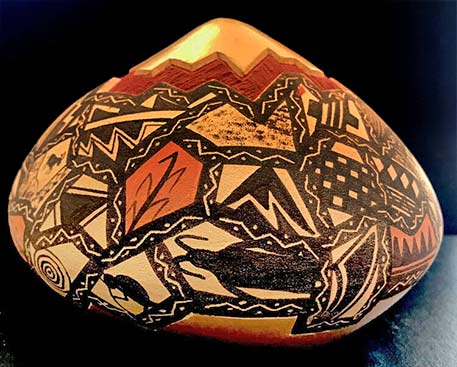 Lawrence Namoki Hopi Ancient Ones Awatovi Pottery