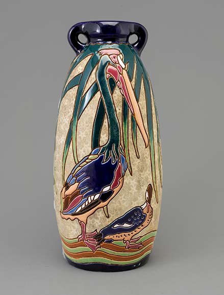 A-large-creamware-vase-from-Amphora-Czechoslovakia-1920s