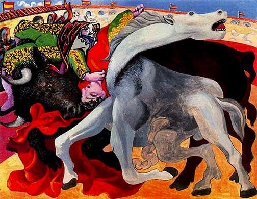 The Corrida by Pablo Picasso