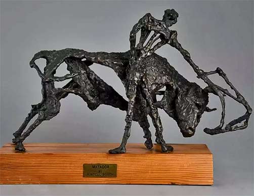 The Matador bronze sculpture by Rintoul Booth