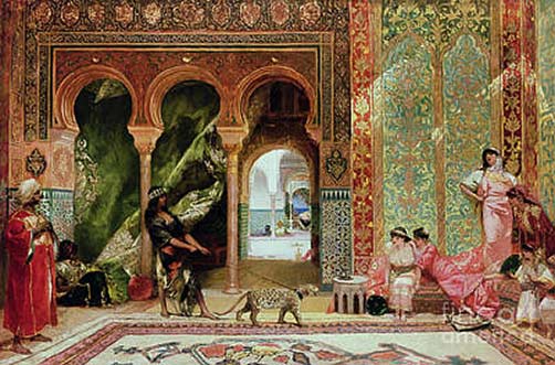 a royal palace in Morocco Jean Joseph Benjamin Constant