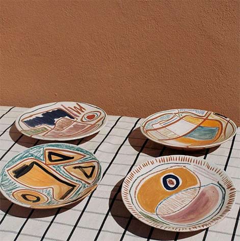 lrnce ceramics plates