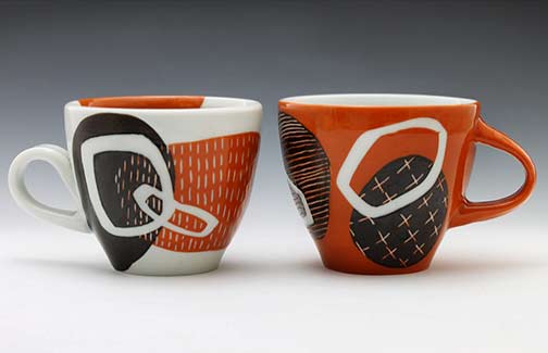 Daniels Kelly ceramic cups