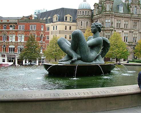 The River aka_The Floozie in the Jacuzzi - Victoria Square, Birmingham