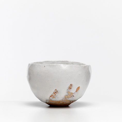 Machiko Ogawa White tea bowl,-2023