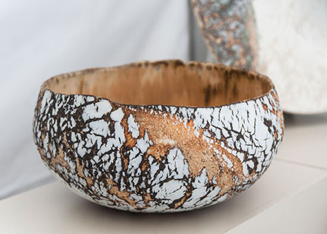 Aire Goutt --Spring Forest ceramic bowl