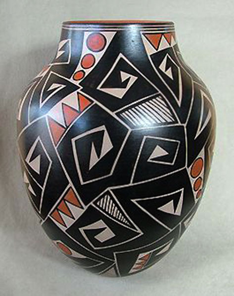  Pueblo Pottery Native American Art including Hopi, Maria Martinez black pots