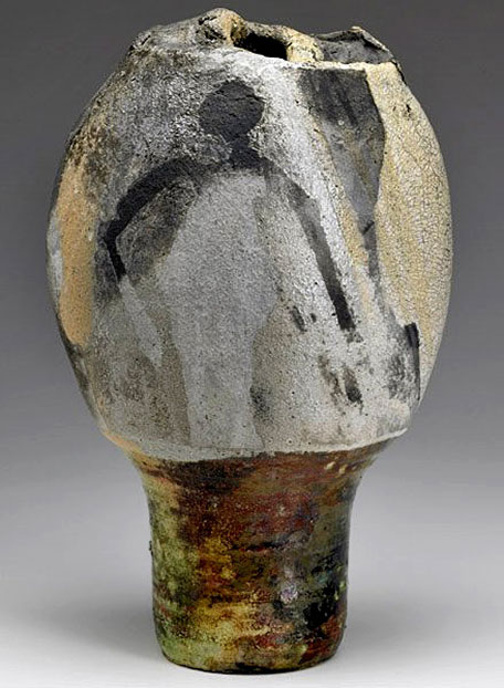 Paul Soldner-Wood Fired Ceramic Vessel