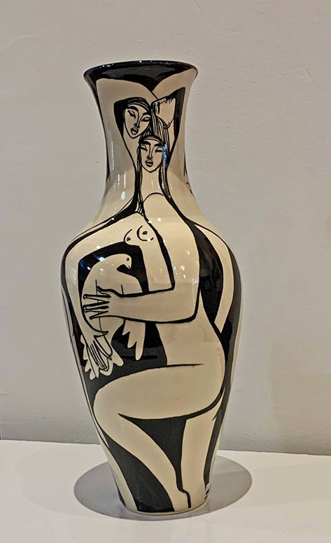 Ken abd Tina Riesterer-2021Hold-On-To-Peace-Vase